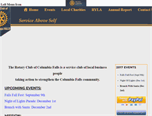 Tablet Screenshot of columbiafallsrotary.com